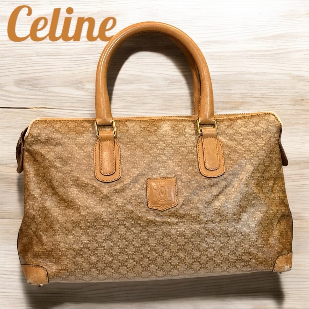 Celine Macadam Top Handle Vintage Bag. EUC.